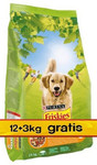 Friskies Dog Food Adult Balance Chicken & Vegetables 15kg (12+3)