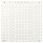 SKÅDIS Pegboard, white, 56x56 cm