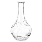 VILJESTARK Vase, clear glass, 17 cm