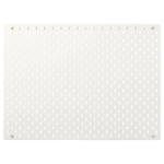 SKÅDIS Pegboard, white, 76x56 cm