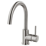 GLYPEN Mixer tap, stainless steel effect