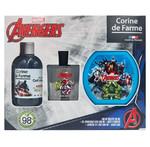 CORINE DE FARME Disney Gift Set Avengers - Eau de Toilette, Foaming Gel & Snack Box