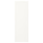 SANNIDAL Door with hinges, white, 60x180 cm