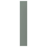 BODARP Cover panel, grey-green, 39x240 cm