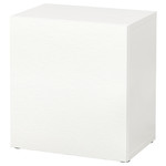 BESTÅ Shelf unit with door, Laxviken white, 60x40x64 cm