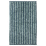 TOFTBO Bath mat, striped/blue, 50x80 cm