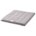 ODONVIDE Weighted blanket, 6 kg, 2.5 TOG, dark grey/light warm, Single