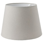 SKOTTORP Lamp shade, light grey, 33 cm