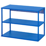 PLATSA Open shelving unit, blue, 80x40x60 cm