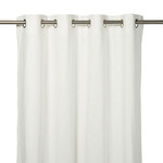 Curtain GoodHome Dellys 130x260cm, white