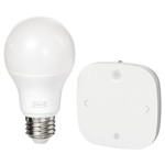 TRÅDFRI Starter kit, smart wireless dimmable/colour and white spectrum, E27