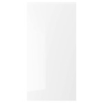 VOXTORP Door, high-gloss white, 60x120 cm