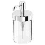 VOXNAN Soap dispenser, chrome effect, 350 ml