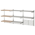 KUNGSFORS Storage unit with wall grid