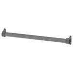 KOMPLEMENT Clothes rail, dark gray, 50 cm