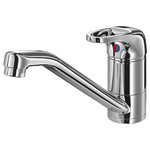 SUNDSVIK Single-lever kitchen mixer tap, chrome-plated