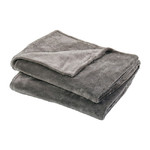 Fleece Throw Lulu 150x180cm, grey