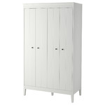 IDANÄS Wardrobe, white, 121x211 cm