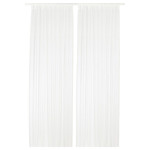 TERESIA Sheer curtains, 1 pair, white, 145x300 cm