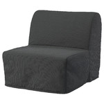 LYCKSELE MURBO Chair-bed, Vansbro dark grey