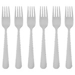 DRAGON Salad/dessert fork, stainless steel, 6 pack