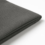 FRÖSÖN Cover for seat cushion, outdoor dark grey, 62x62 cm