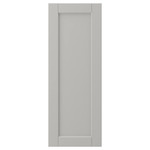 LERHYTTAN Door, light grey, 30x80 cm