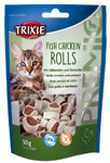 Trixie Premio Fish Chicken Rolls Snakcs for Cats 50g