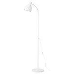 LERSTA floor/reading lamp, white, 131 cm