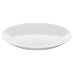 OFTAST Side plate, white, 19 cm