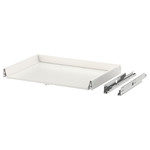 MAXIMERA Drawer, low, white, 80x60 cm