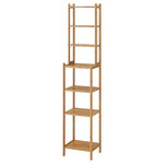 RÅGRUND Shelving unit, bamboo, 33 cm