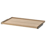 KOMPLEMENT Pull-out tray, white stained oak effect, 100x58 cm