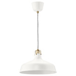 RANARP Pendant lamp, off-white, 38 cm