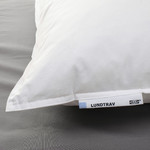 LUNDTRAV Pillow, low, 50x60 cm