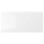 VOXTORP Drawer front, high-gloss white, 80x40 cm