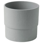 NYPON Plant pot, indoor/outdoor, grey, 12 cm