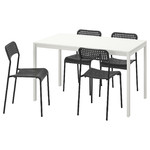 MELLTORP / ADDE Table and 4 chairs