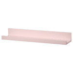 MOSSLANDA Picture ledge, pale pink, 55 cm