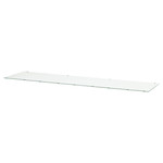 HEMNES Glass top, transparent, 159x50 cm