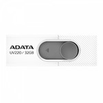 Adata Flash Drive UV220 32GB USB2.0 White-Gray