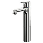 BROGRUND Wash-basin mixer tap, tall, chrome-plated