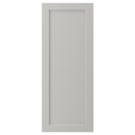 LERHYTTAN Door, light grey, 40x100 cm