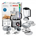 Bosch Food Processor MC812M865, stainless steel/black