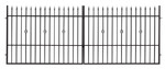 Double Swing Gate Steel 400 x 150 cm