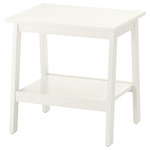 LUNNARP Side table, white, 55x45 cm