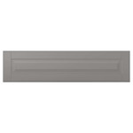 BODBYN Drawer front, grey, 80x20 cm