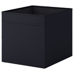 DRÖNA Box, black, 33x38x33 cm