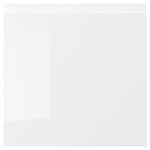 VOXTORP Drawer front, high-gloss white, 40x40 cm