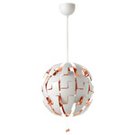 IKEA PS 2014 Pendant lamp, white/copper, 35 cm